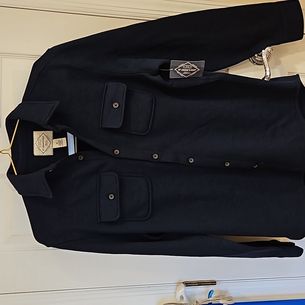 Mens button medium weight shirt